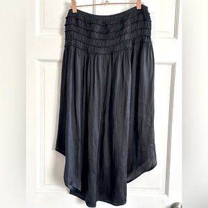 Ulla Johnson Silk Skirt with High Low Hem Size 8